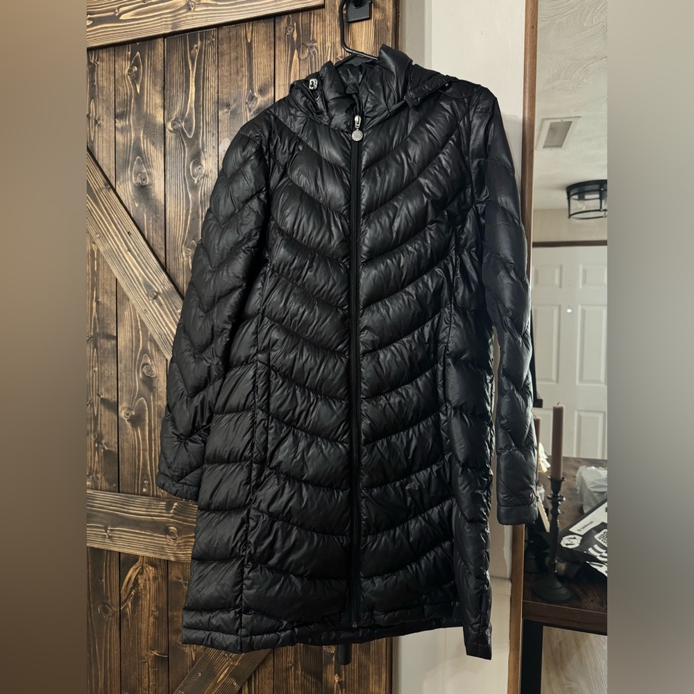 Calvin Klein Black Puffer Coat